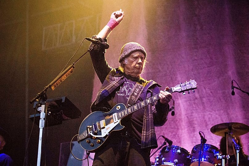 Neil Young on stage - 2019