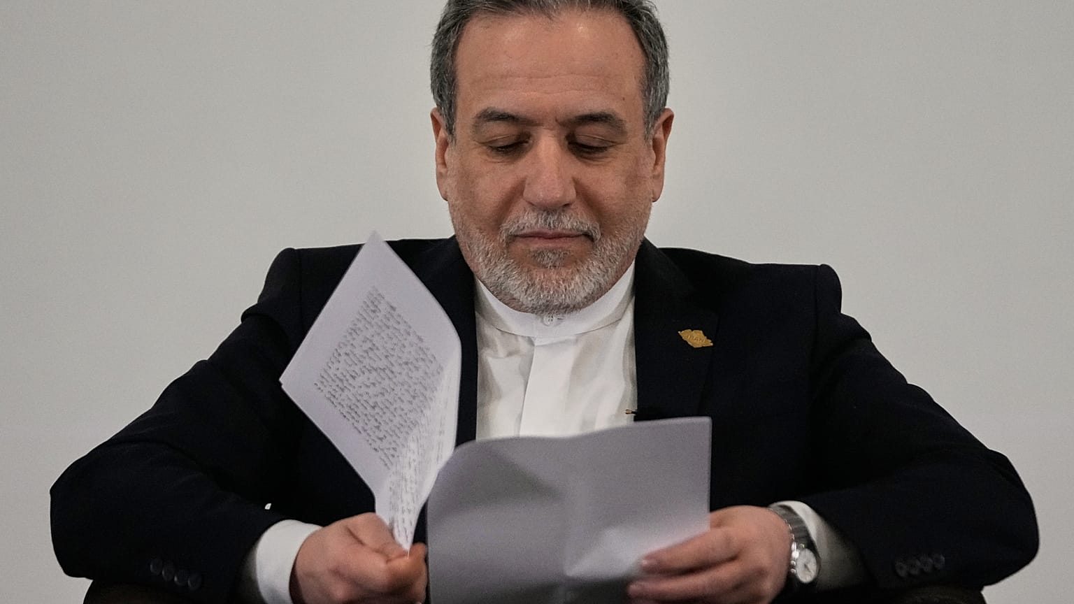 وزير الخارجية الإيراني عباس عراقجي