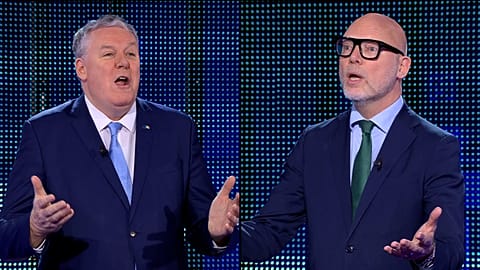 Os eurodeputados Ciaran Mullooly e Jörgen Warborn