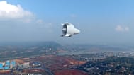 A glimpse of the world's first urban-use MW-class high-altitude wind turbine