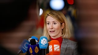 كايا كالاس تصل لاجتماع وزراء خارجية الاتحاد الأوروبي في بروكسل، 29 يناير 2026.