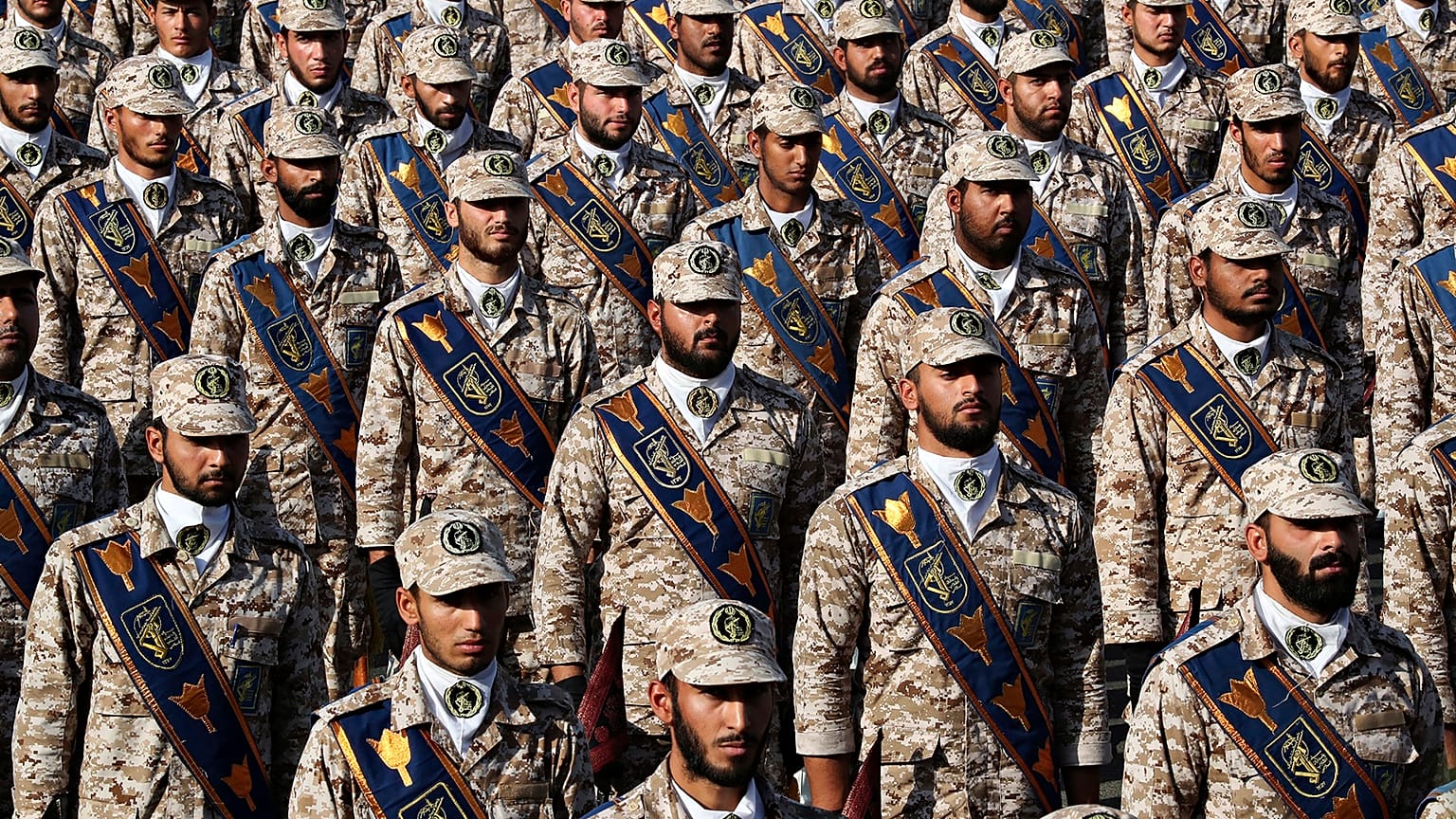 Iran's Revolutionary Guard.