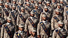 Iranische Revolutionsgarde.