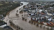 Il fiume Slaney straripa a Enniscorthy, nella contea di Wexford, in Irlanda, martedì 27 gennaio 2026.