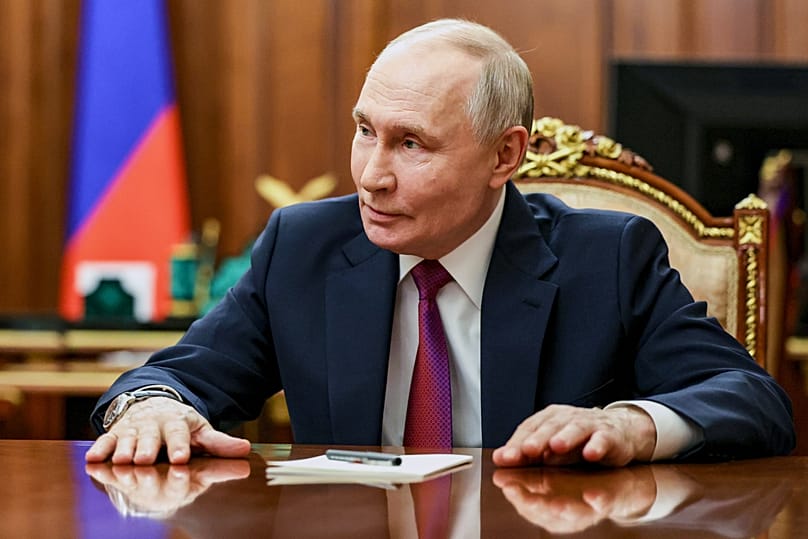 Russlands Präsident Wladimir Putin im Kreml, Moskau, Russland, am 28. Januar 2026