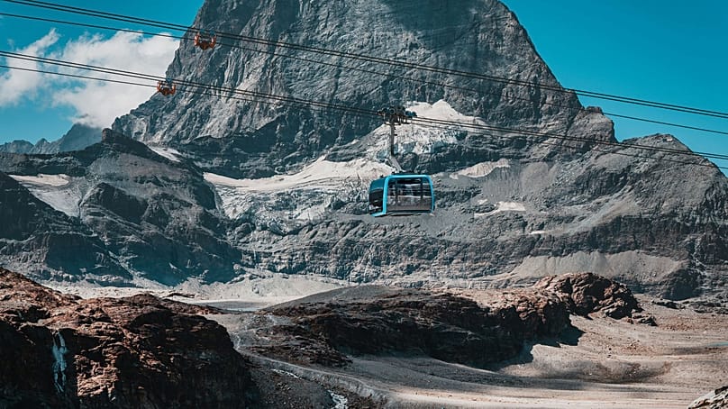 Switzerland also boasts the highest point reachable by cable car.