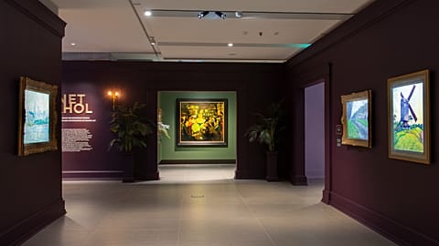 View of the exhibition "From Monet to Warhol"