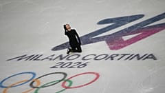 Ο Ilia Malinin των Ηνωμένων Πολιτειών κατά τη διάρκεια προπόνησης καλλιτεχνικού πατινάζ ενόψει των Χειμερινών Ολυμπιακών Αγώνων του 2026 στο Μιλάνο της Ιταλίας, Τρίτη 3 Φεβρουαρίου 2026.