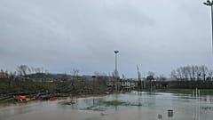 Schäden nach dem Sturmtief "Kristin" in Leiria, 29. Januar 2026