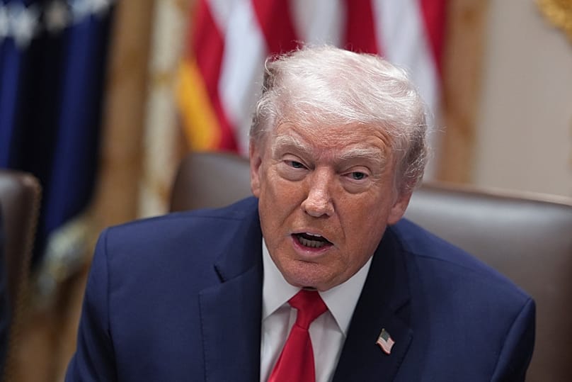 US President Donald Trump speaks during a cabinet meeting at the White House, 29 January, 2026
