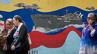 Falfestmény Caracas utcáin