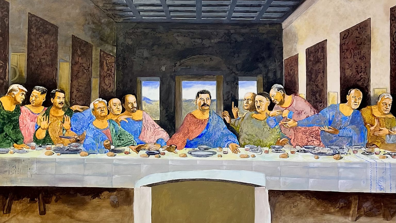 drMáriás: Baráti vacsora Leonardo műtermében