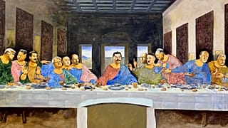 drMáriás: Baráti vacsora Leonardo műtermében