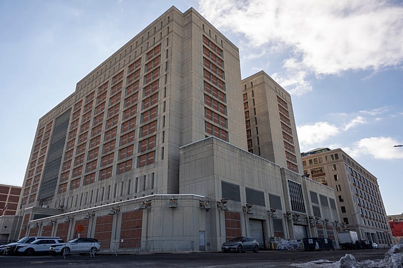 A general view of the Metropolitan Detention Centre in New York, 4 January, 2026