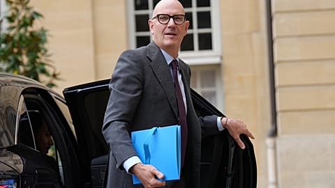 Der Minister für Wirtschaft, Finanzen und Industrie Roland Lescure