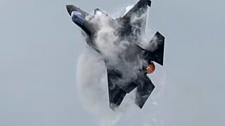 F35-Kampfjet der Bundeswehr, der mit Atomwaffen bestückt werden kann - ARCHIVBILD