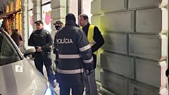 Orosz Örs és az őt elvezető szlovák rendőrök