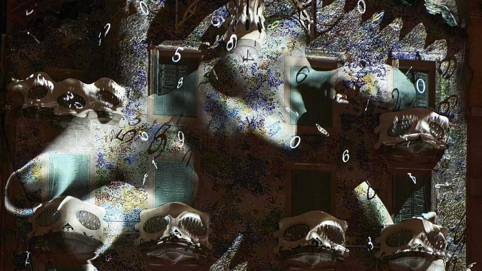 Casa Batlló Contemporary Mapping 2026 by United Visual Artists