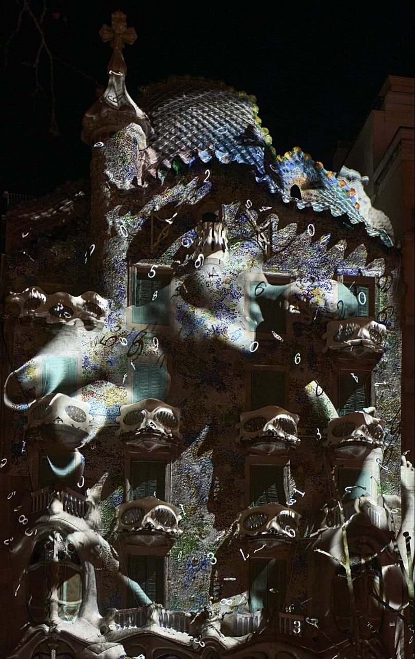 Casa Batlló Contemporary Mapping 2026 by United Visual Artists