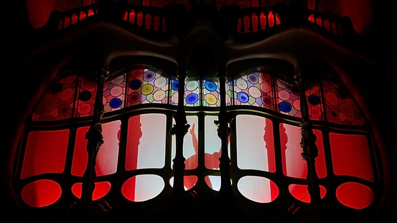 Fukiko Takase performs as part of the Mapping 2026 work Hidden Order by Matt Clark 