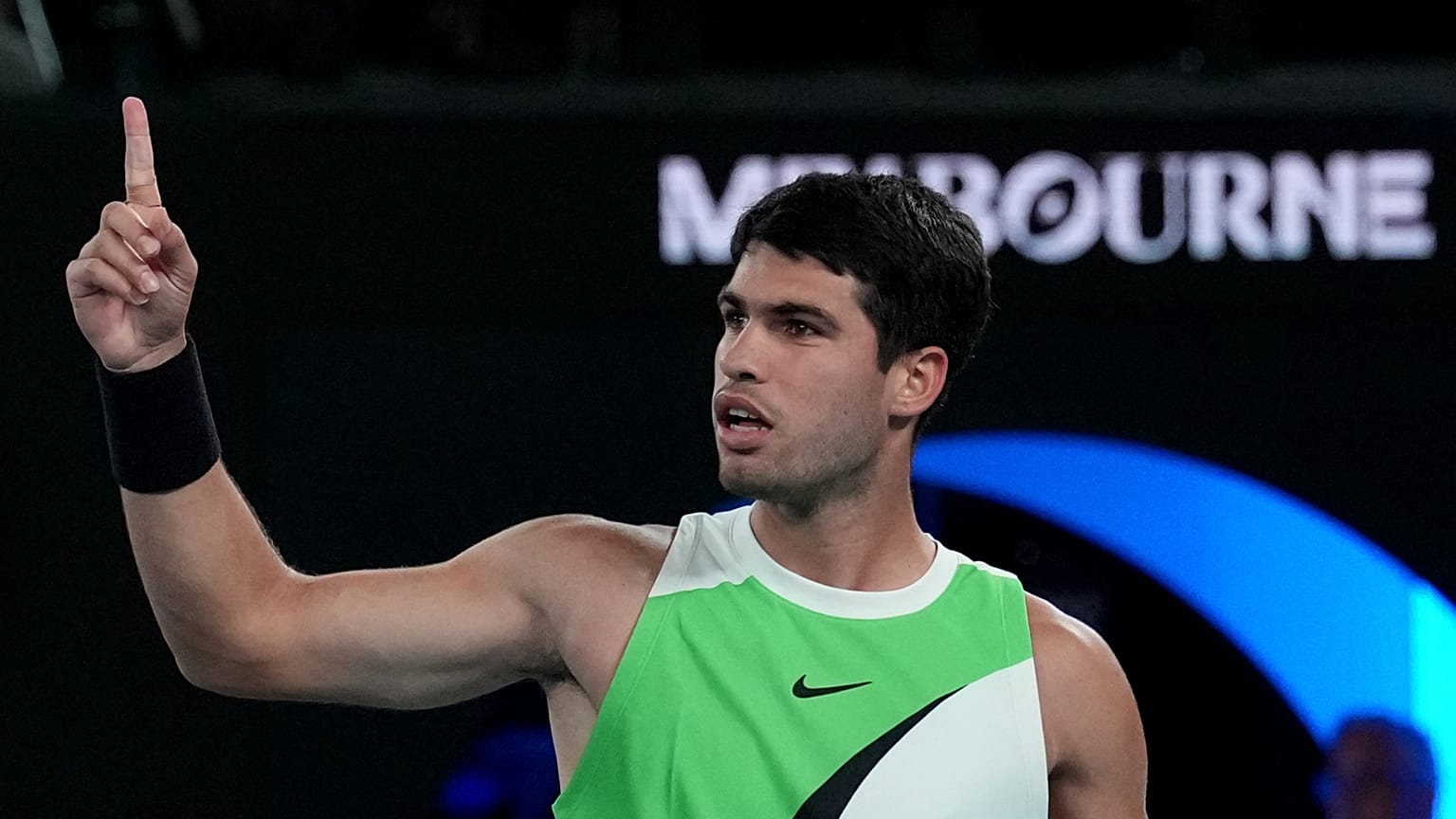 Alcaraz alla finale degli Australian Open di tennis, 1 febbraio 2026