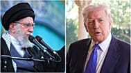دونالد ترامپ، رئیس‌جمهوری آمریکا و علی خامنه‌ای، رهبر جمهوری اسلامی ایران