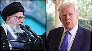 دونالد ترامپ، رئیس‌جمهوری آمریکا و علی خامنه‌ای، رهبر جمهوری اسلامی ایران
