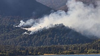 Erdőtűz Patagóniában, 2026.02.01.