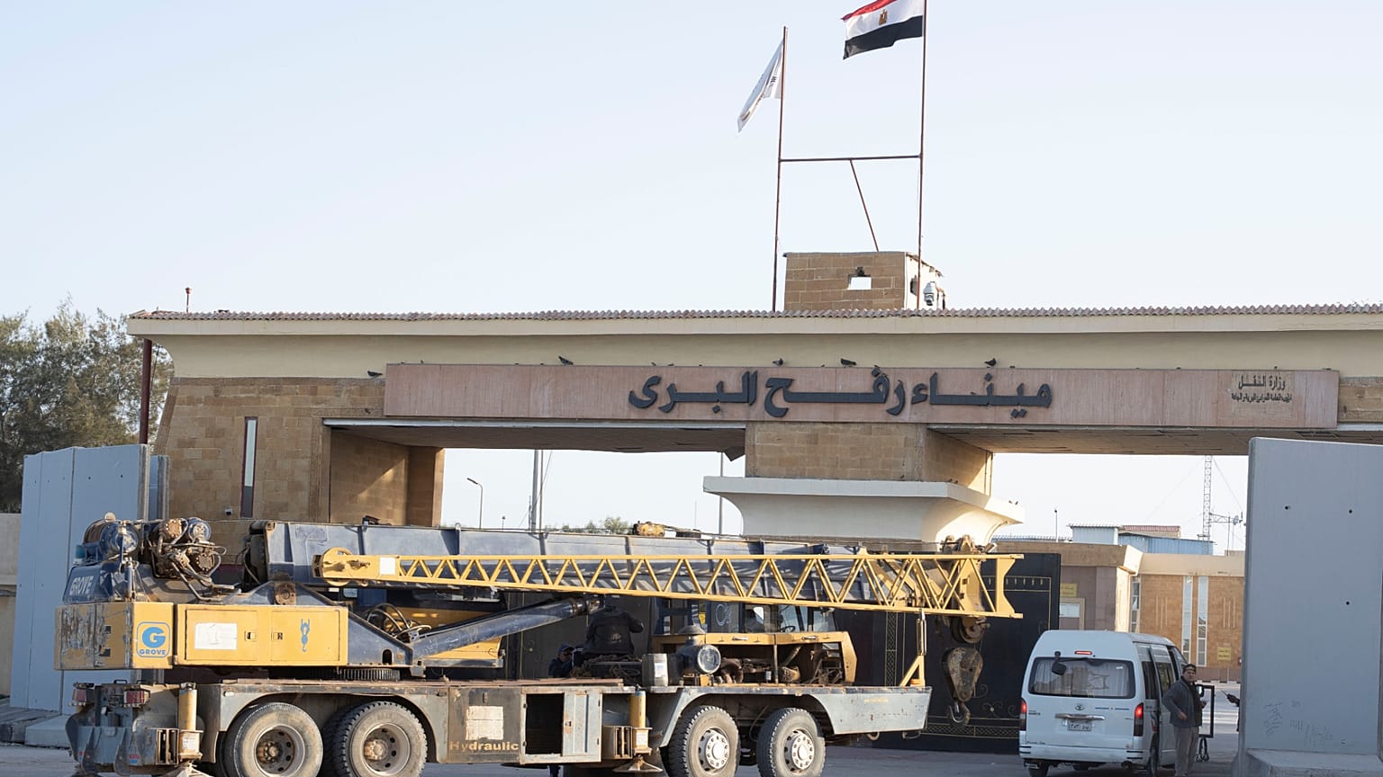 التحضيرات لفتح معبر رفح