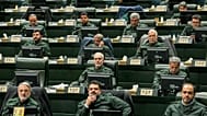  Iranian lawmakers attend a session of parliament as they wear the Revolutionary Guard's uniform, in Tehran, 1 February 2026