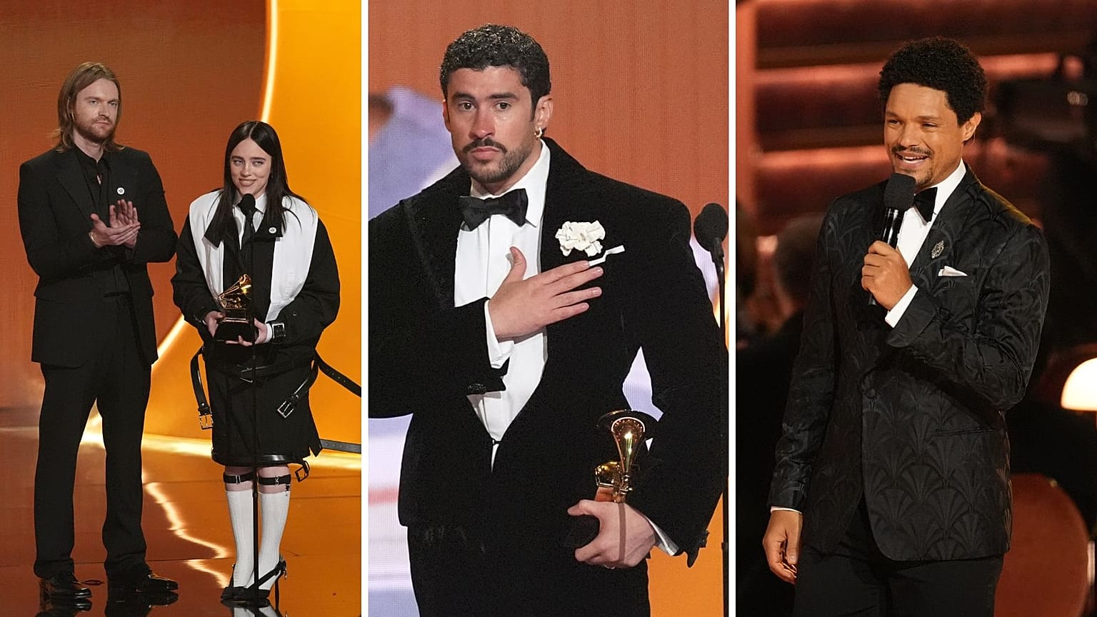 'F*ck ICE': Artists stand up to Trump at politically-charged Grammys 