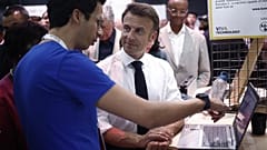 Prezydent Francji Emmanuel Macron.