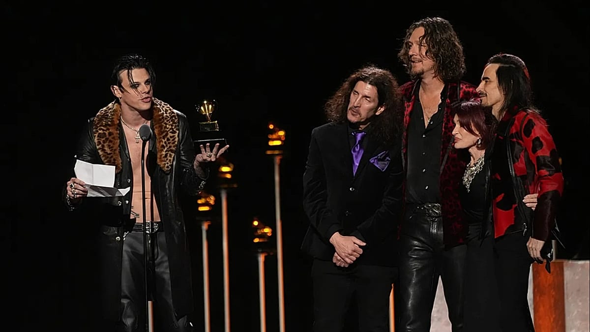 Rock on: Portuguese guitarist Nuno Bettencourt wins Grammy for best performance