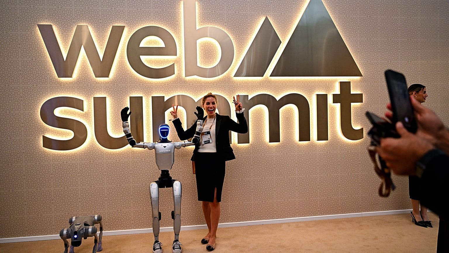 Des robots au Web Summit