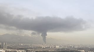 وقوع آتش‌سوزی مهیب در تهران