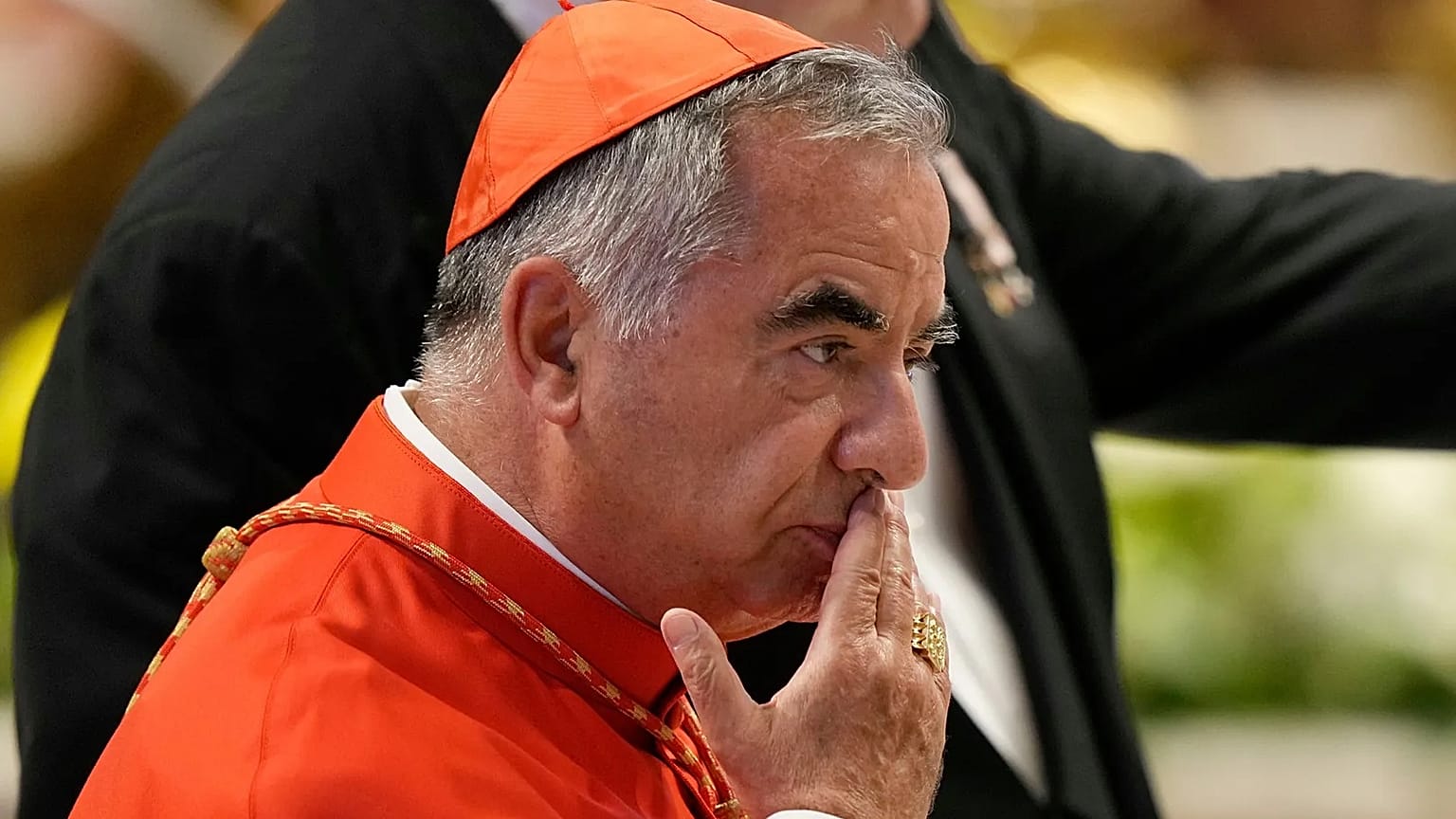 Il cardinale Angelo Becciu