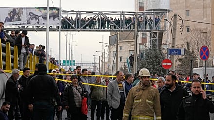 Iran : violent incendie dans un marché de Téhéran