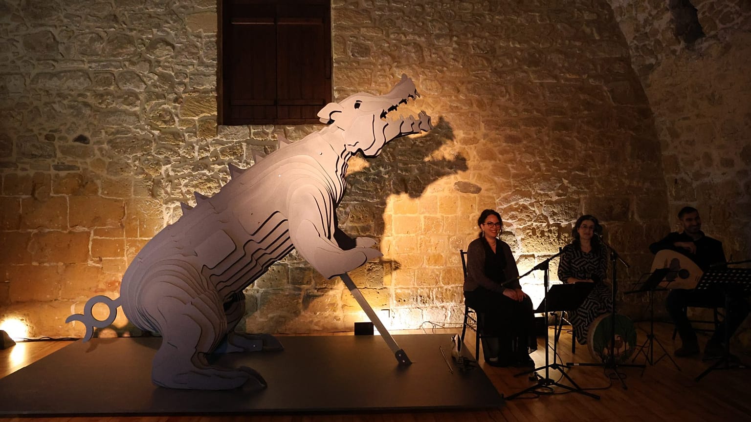 Τμήμα της έκθεσης «Οι Μύθοι της Κύπρου»