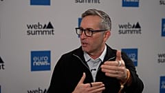 Tom Hale, CEO of Oura Ring, at Web Summit, Lisbon, Portugal.