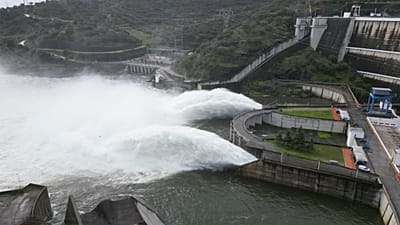 Die Abflüsse von Alqueva füllen alle zwei Sekunden ein Schwimmbecken von olympischer Größe 