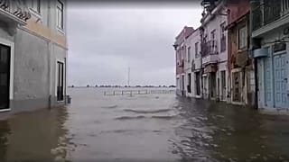 Cheias em Vila Franca de Xira