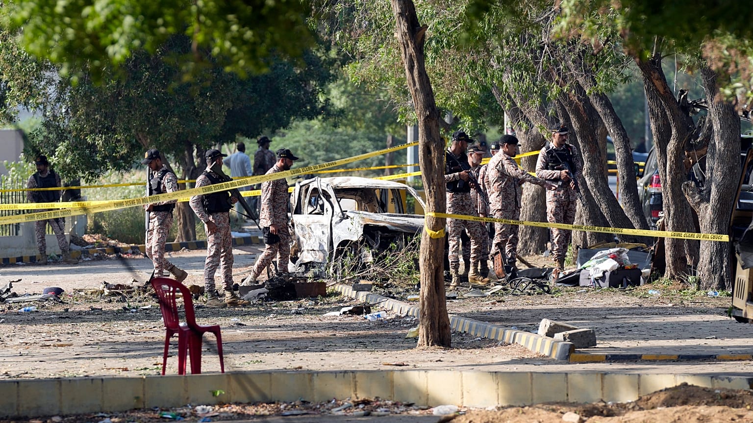 حمله تروریستی در پاکستان. عکس: آرشیو