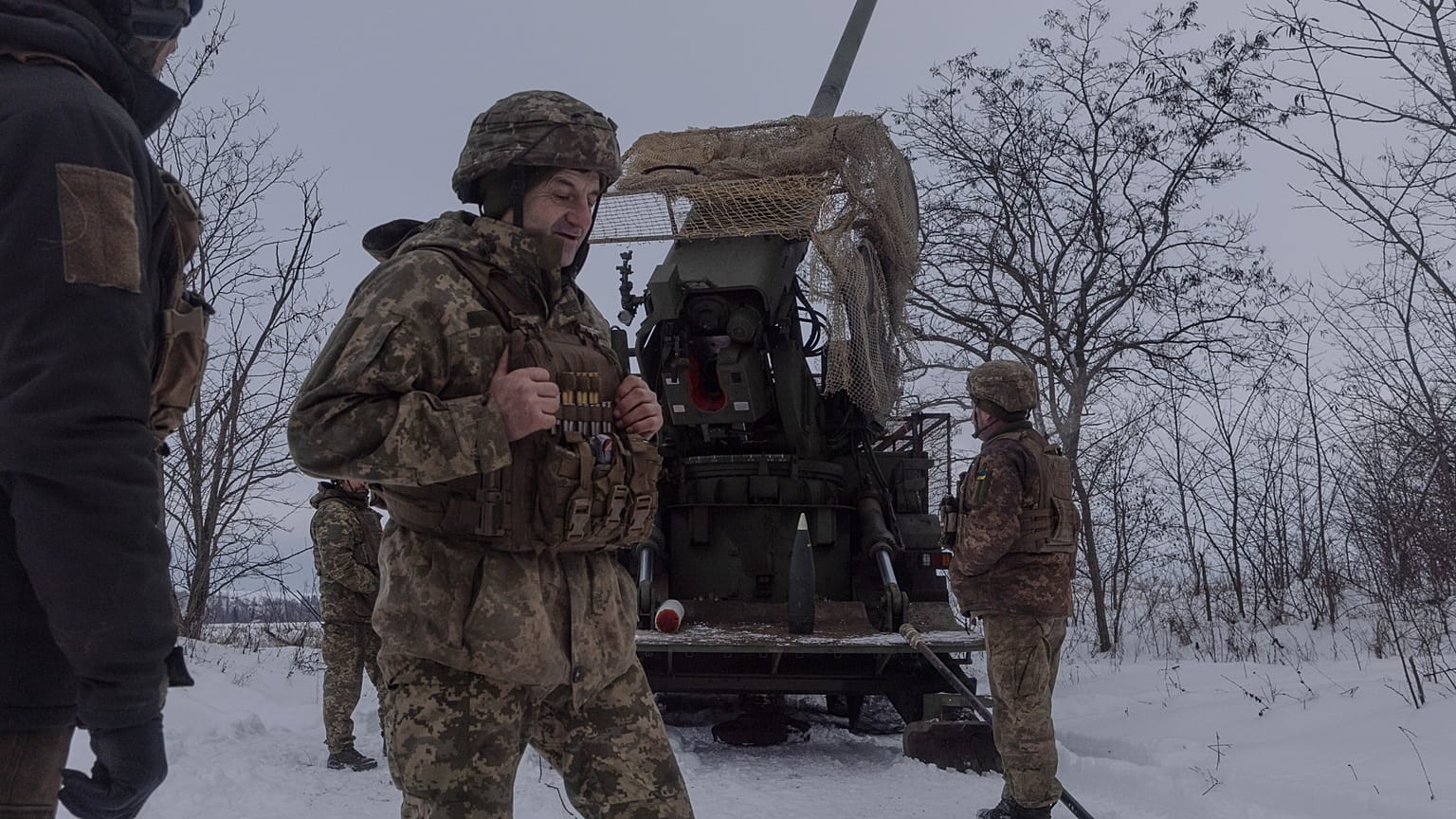 Frontline in the Kharkiv region, Ukraine, Thursday, Jan. 1, 2026.