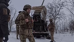 Frontlinie in der Region Charkiw, Ukraine, Donnerstag, 1. Januar 2026.