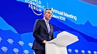 CEO do Fórum Económico Mundial, Borge Brende, fala durante a Reunião Anual do Fórum Económico Mundial em Davos, Suíça, terça-feira, 20 de janeiro de 2026