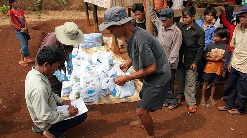 Győgyszerosztás Kambodzsában