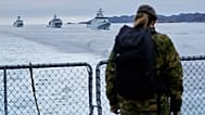 Danish warships participate in an exercise with hundreds of troops from several European NATO members in the Arctic Ocean in Nuuk, Greenland, 15 Sept 2025. 