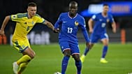 N'Golo Kante, Fransa'nın Ukrayna ile oynadığı UEFA Uluslar Ligi maçında.