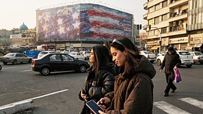 طرحی از دیوارنگاره میدان ولیعصر تهران