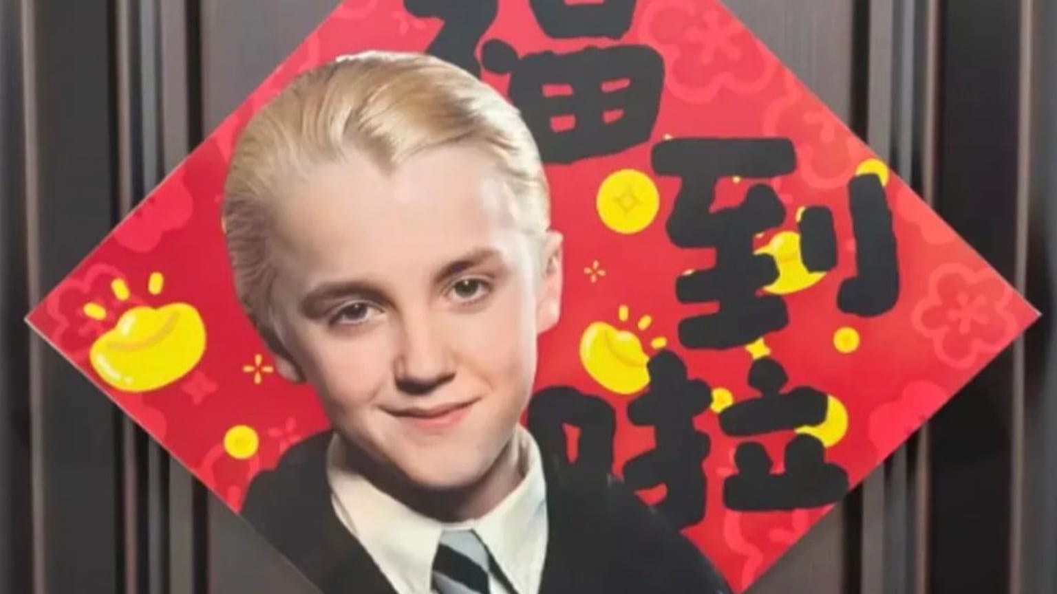 Harry Potter serisinde Draco Malfoy'u canlandıran aktör Tom Felton.